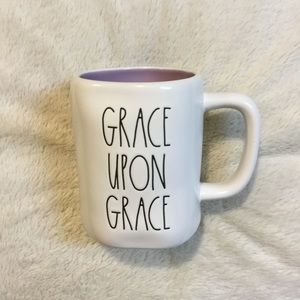 💕SOLD💕 Rae Dunn LL GRACE UPON GRACE Easter Purple Mug NWT